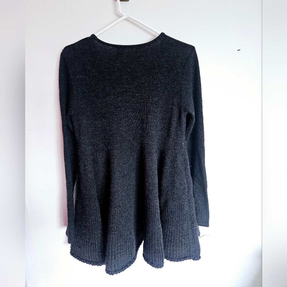 Co Peplum knitt wool Sweater Size M - Picture 5 of 7